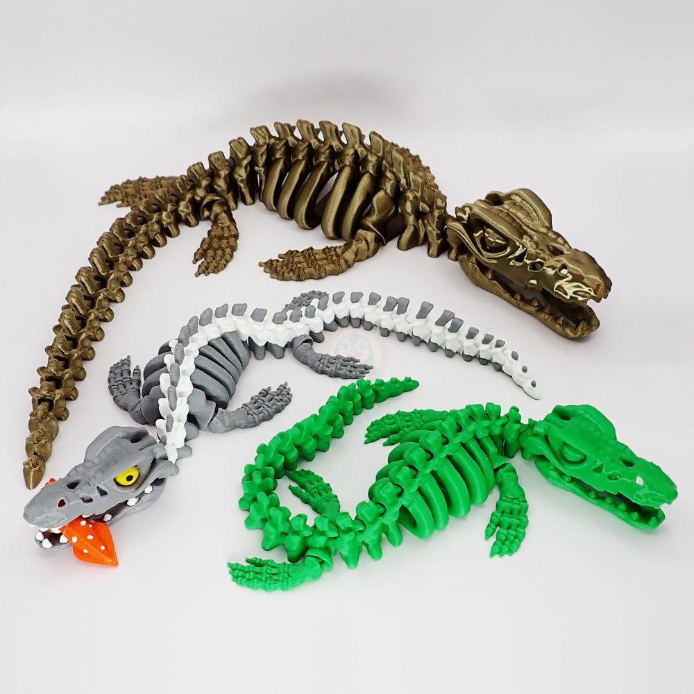 Kostra Mosasaura s očima