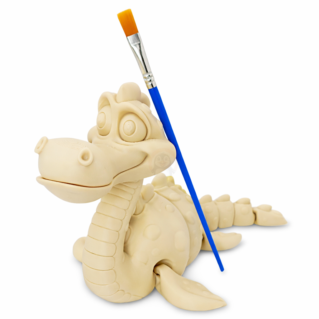 Lochnesská příšera - Kreativní 3D Omalovánka