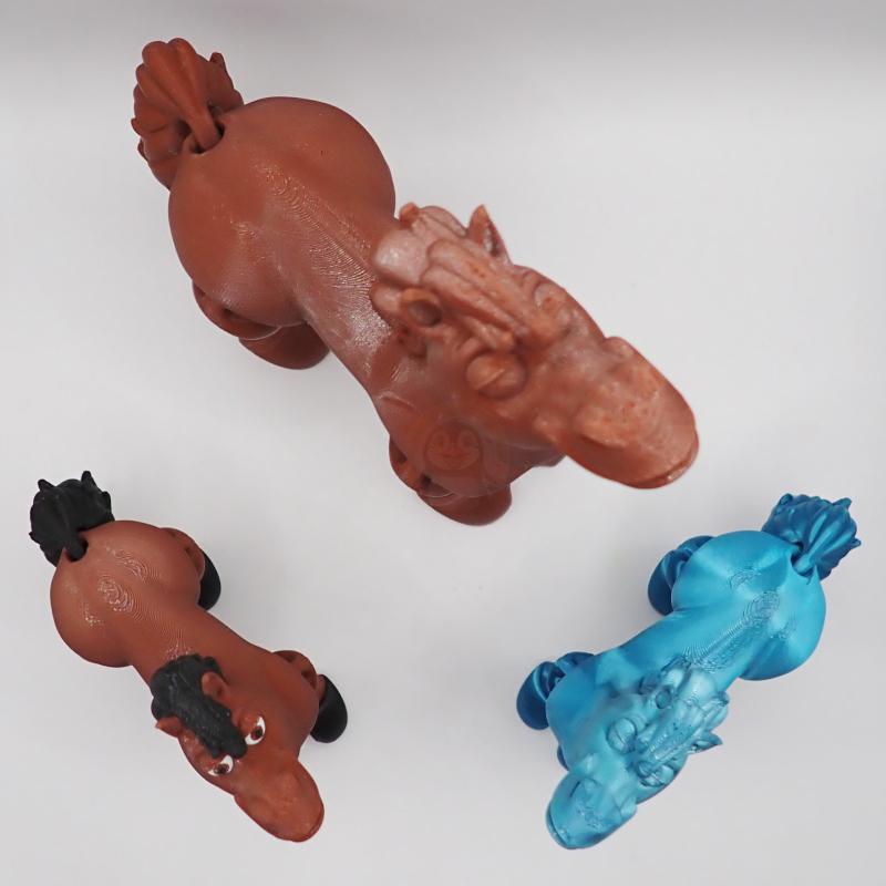 Kůň se zavřenými ústy