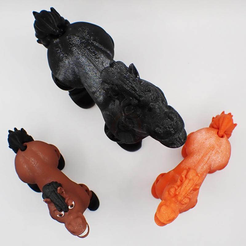 Kůň s otevřenými ústy