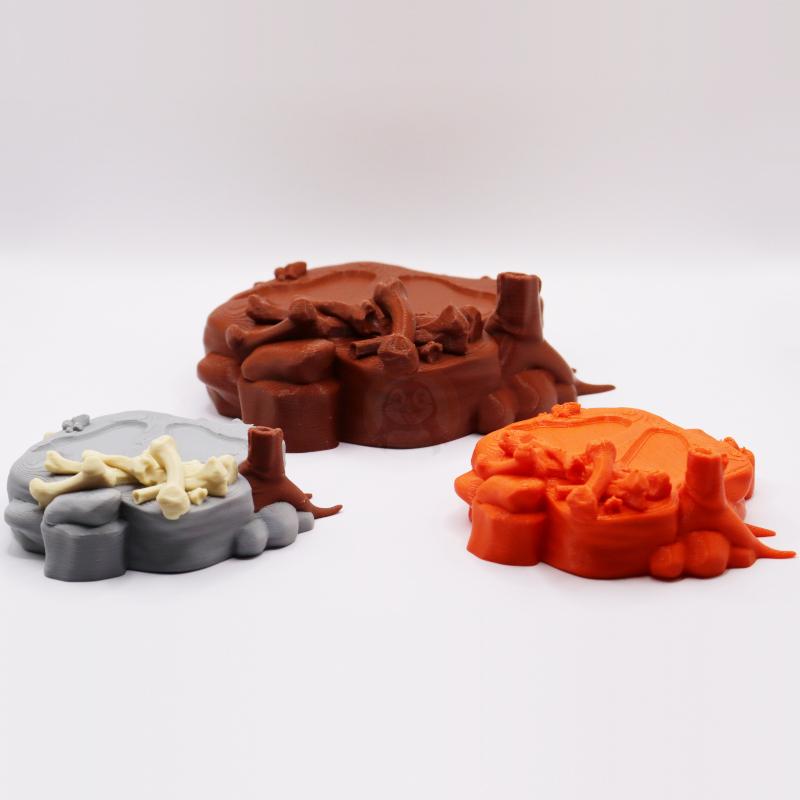 Stojan ke kostře Tyrannosaura