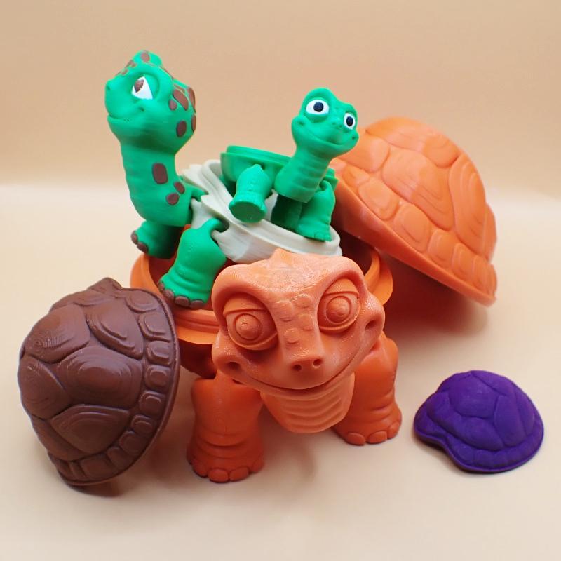 Želva obrovská s tajnou skrýší