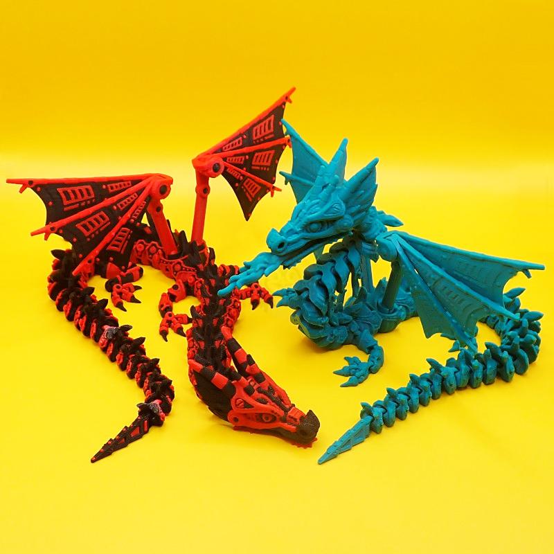 Mechanický Drak s křídly