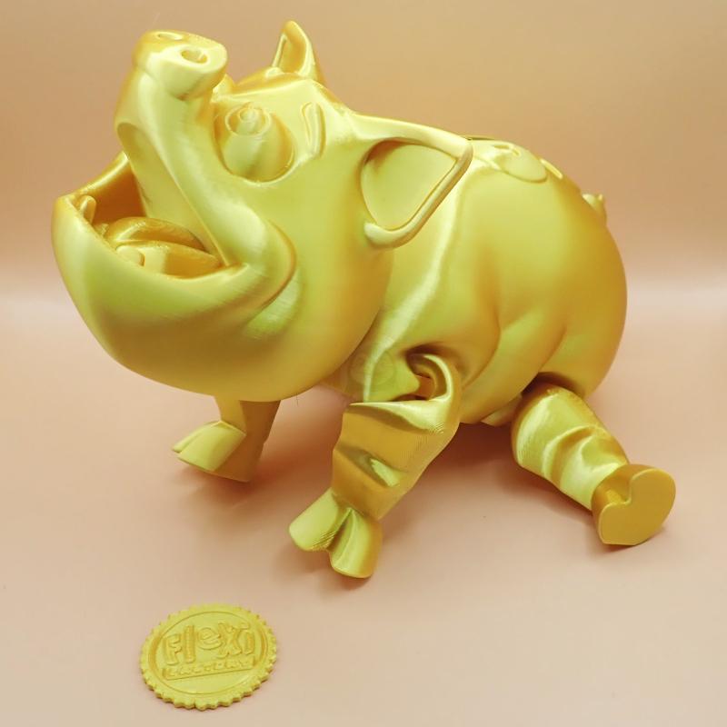 Pokladnička Prasátko se symbolem Dolaru