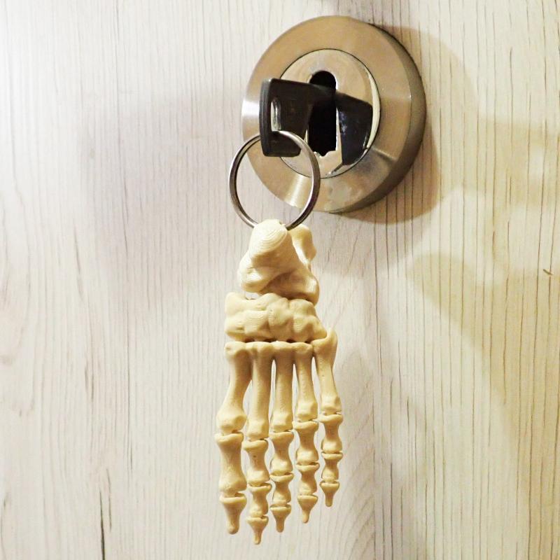 Přívěsek na Klíče Noha Kostlivce levá