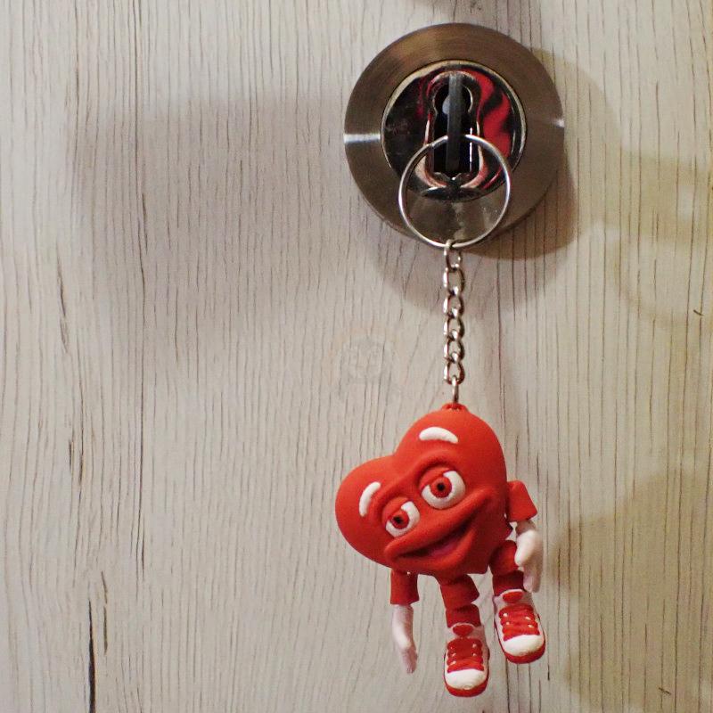 Přívěsek na klíče Srdce Herbert