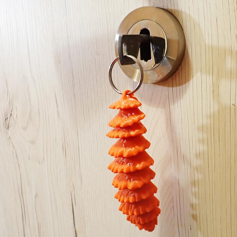 Přívěsek na klíče Veverčí ocas