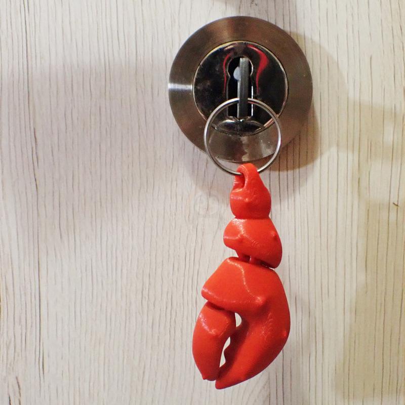 Přívěsek na klíče Humří klepeto