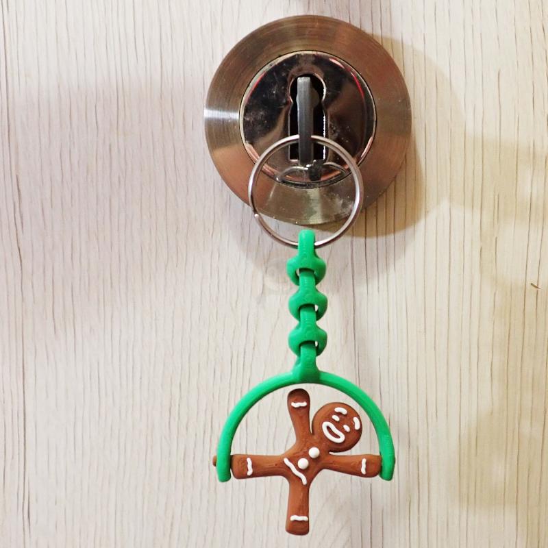 Přívěsek na klíče Perníček kluk