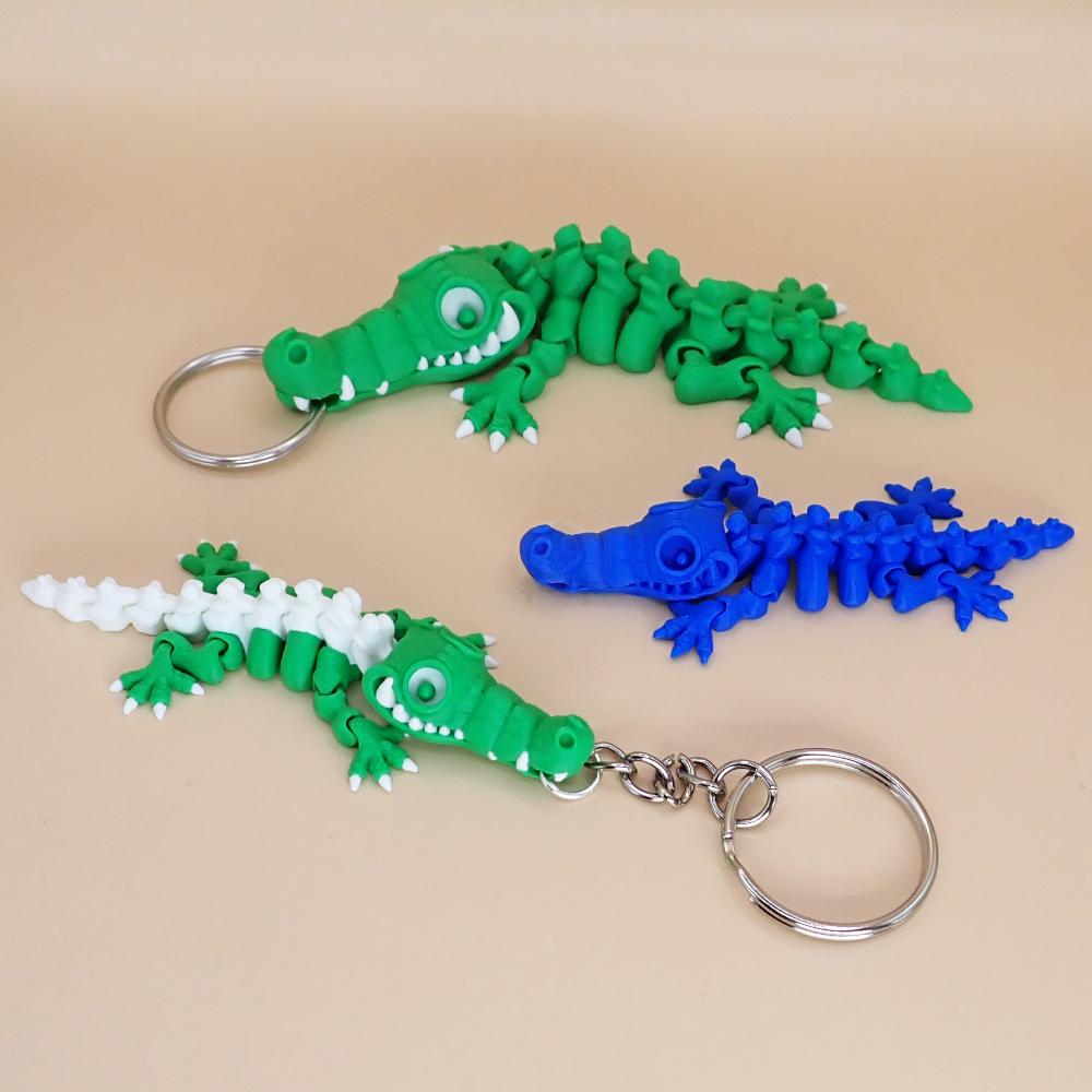 Přívěsek na klíče Krokodýl