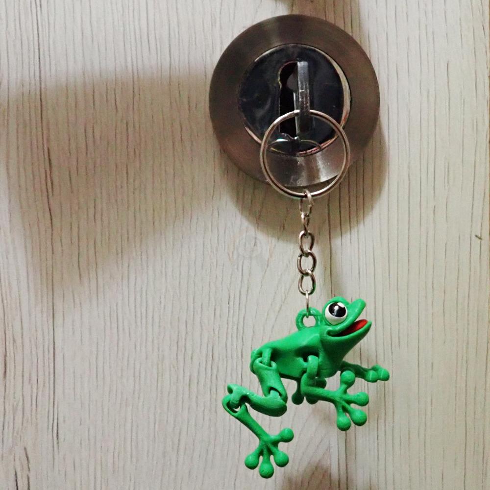 Přívěsek na klíče Žabička