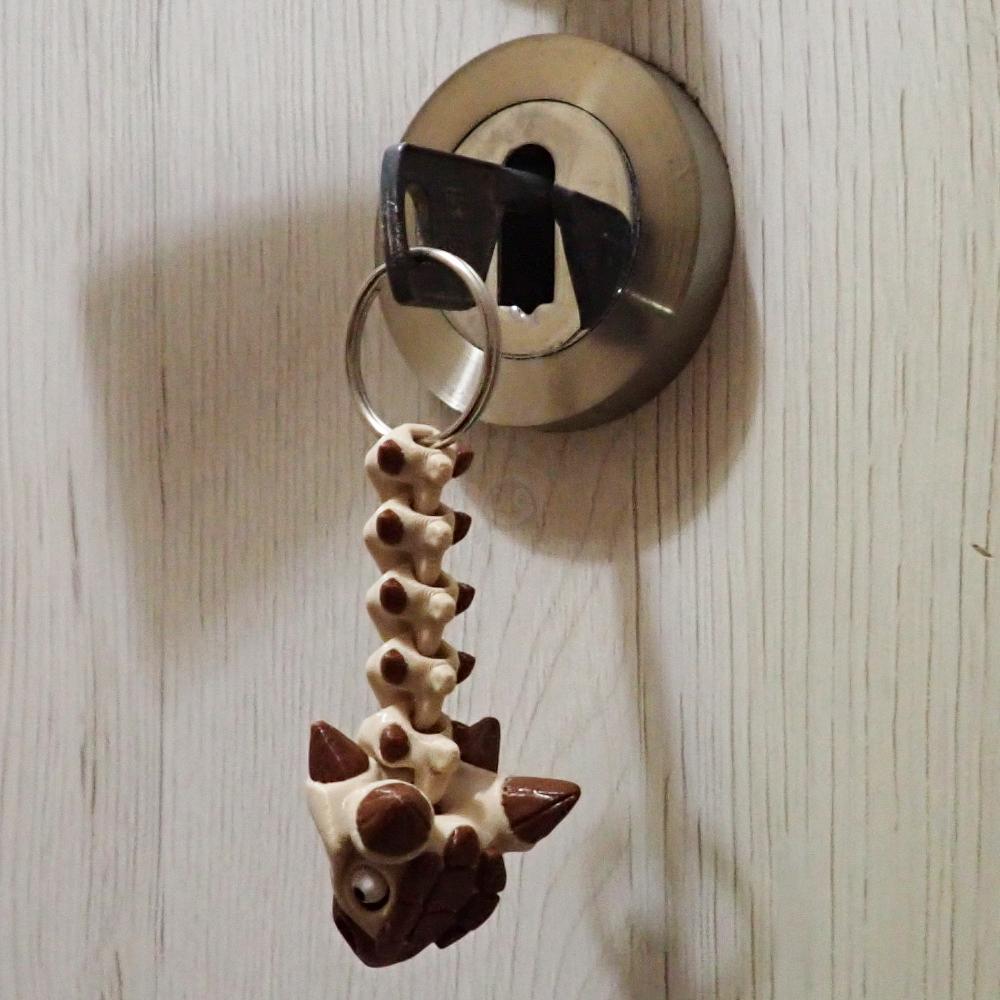 Přívěsek na klíče Ankylosaurus s očima