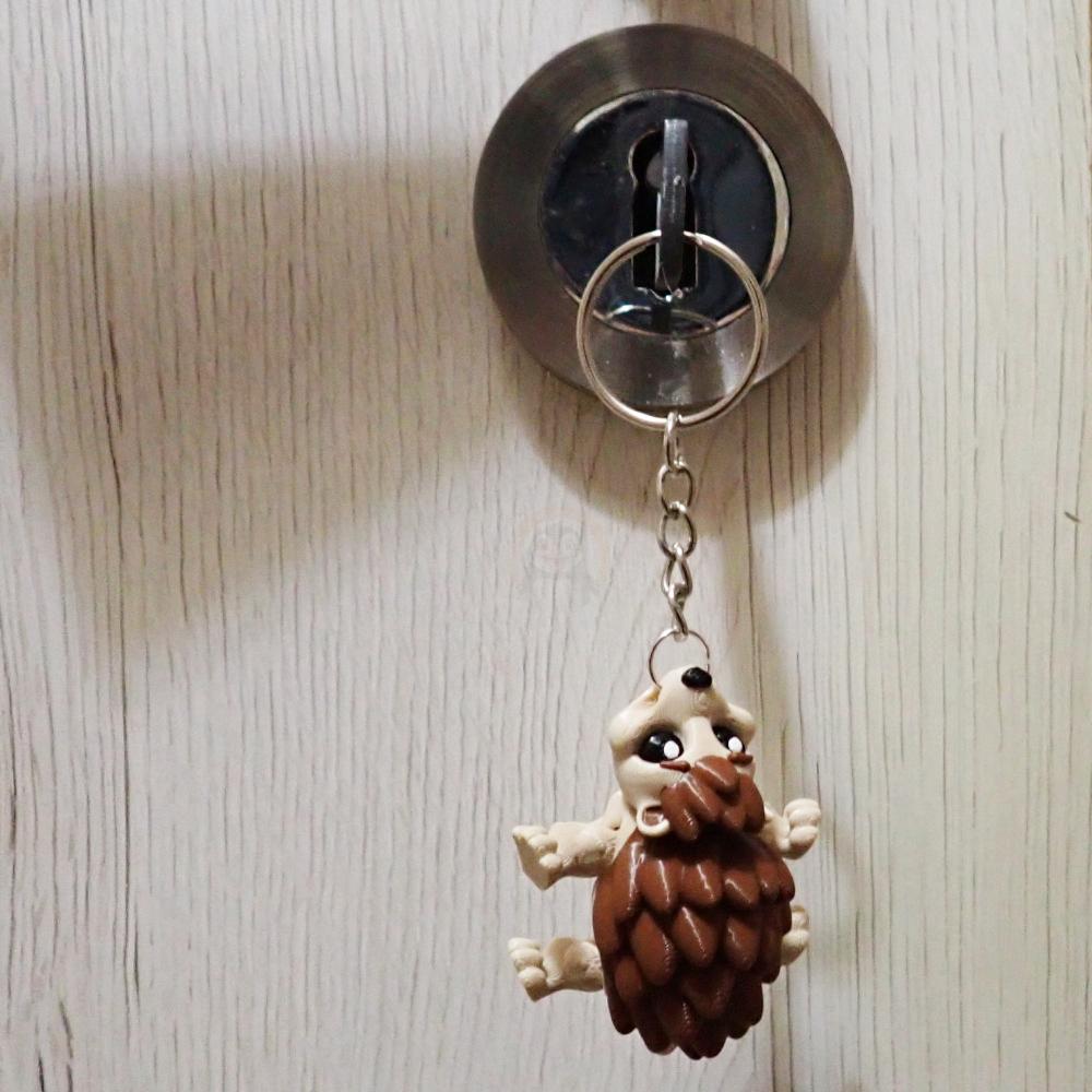 Přívěsek na klíče Ježek