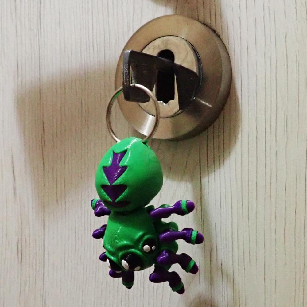 Přívěsek na klíče Pavouk