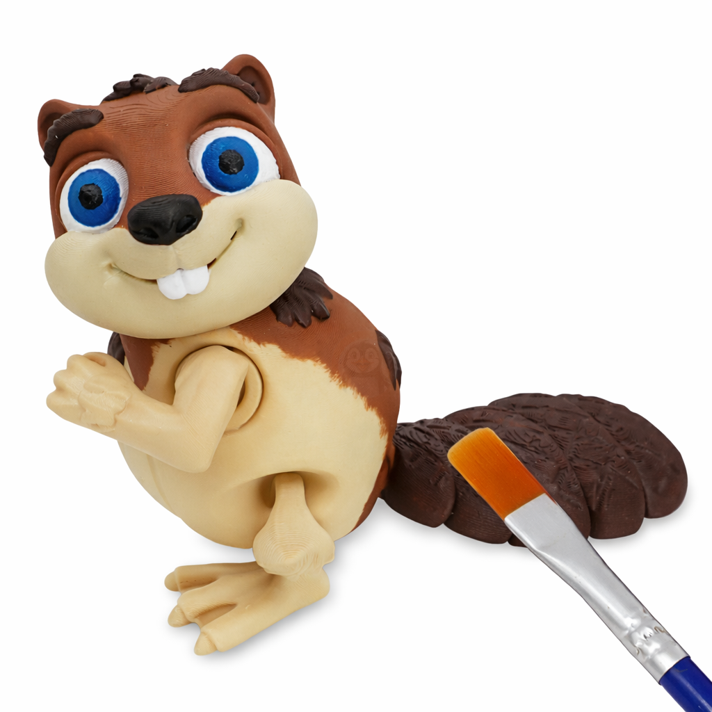 Bobr - Kreativní 3D Omalovánka