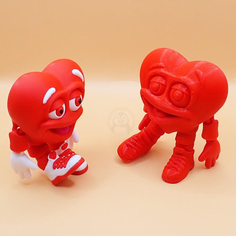 Srdce Herbert s nápisem "BE MINE"