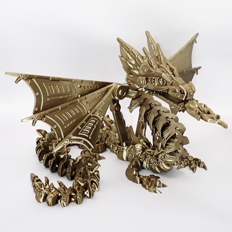 Mechanický Drak s křídly