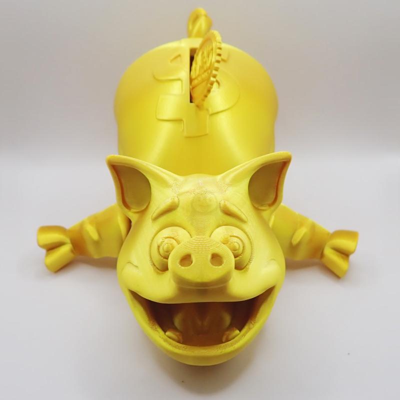 Pokladnička Prasátko se symbolem Dolaru