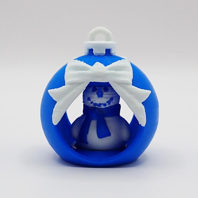 Ozdoba na tužku Sněhulák