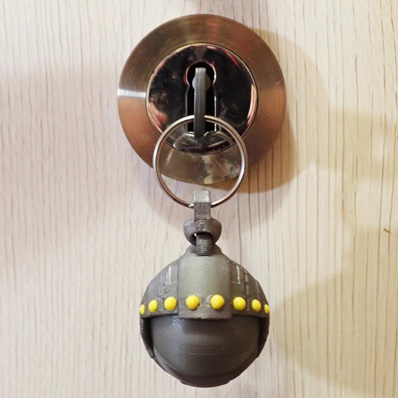 Přívěsek na klíče Oko robota