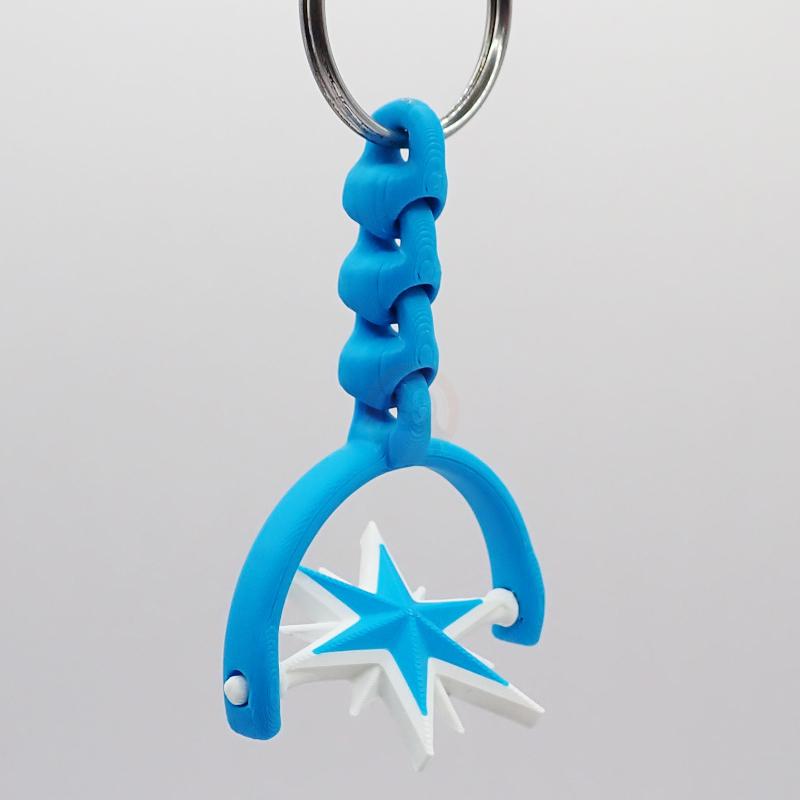 Přívěsek na klíče Hvězda