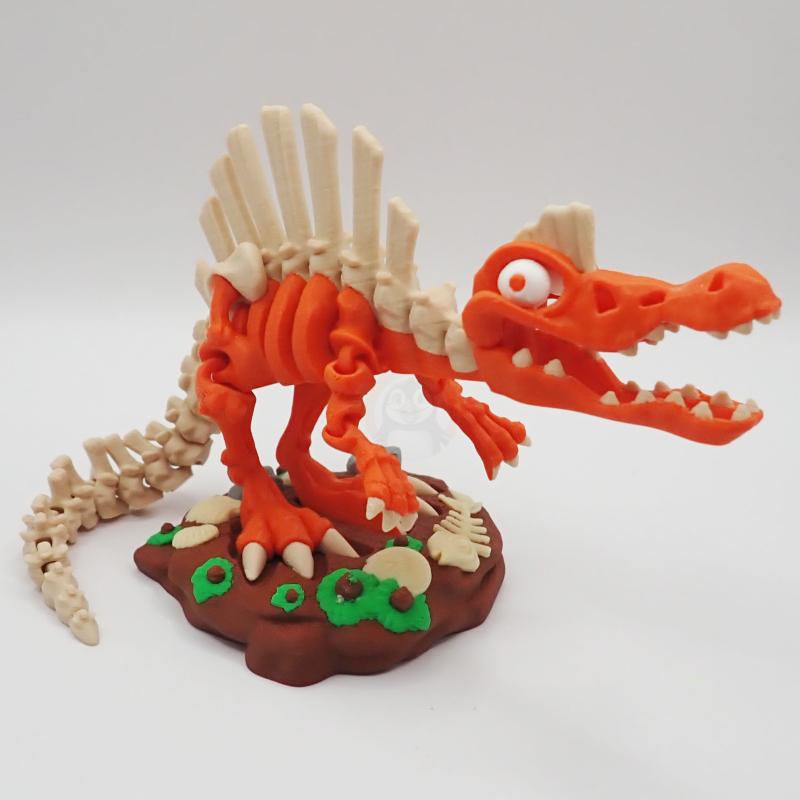 Stojan ke kostře Spinosaura