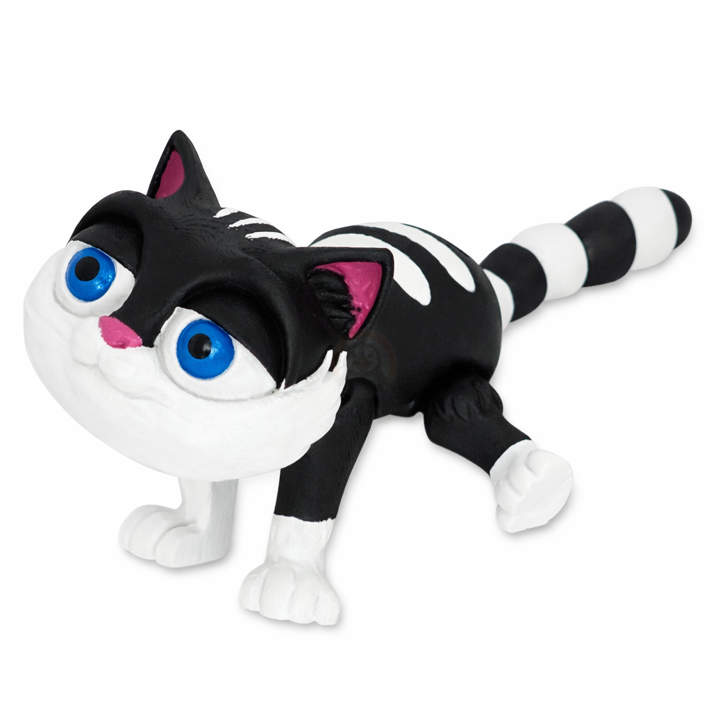 Kočka - Kreativní 3D Omalovánka