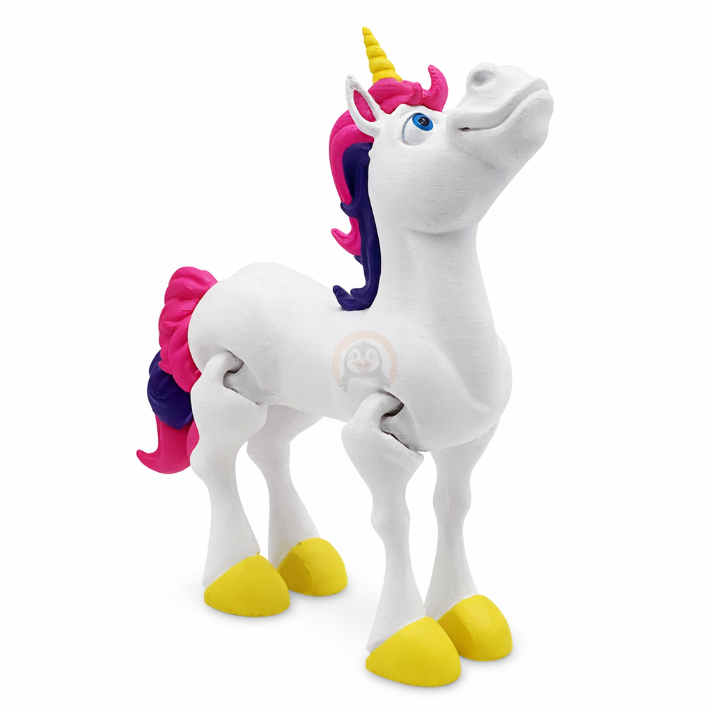 Jednorožec - Kreativní 3D Omalovánka