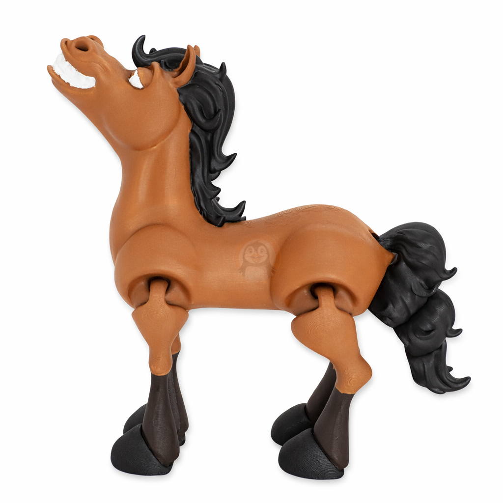 Kůň - Kreativní 3D Omalovánka