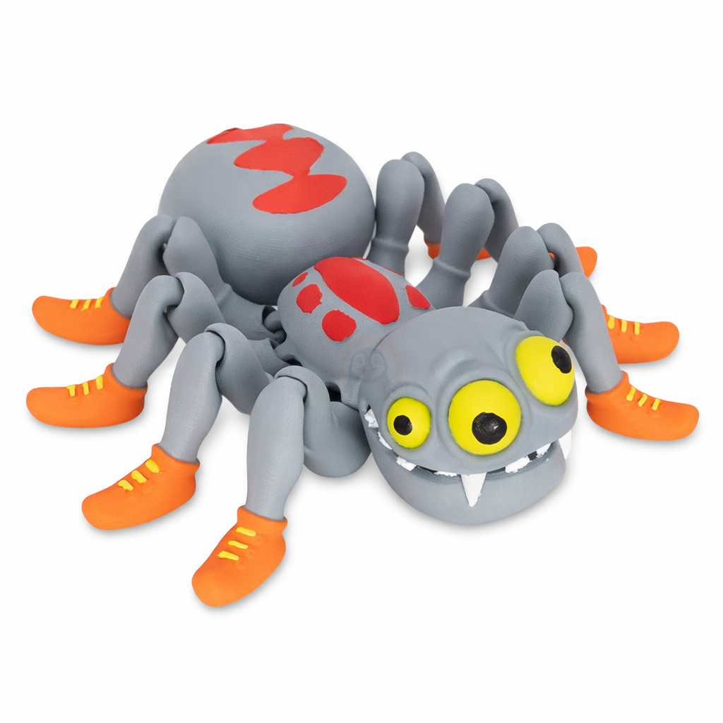 Pavouk - Kreativní 3D Omalovánka s pohádkou