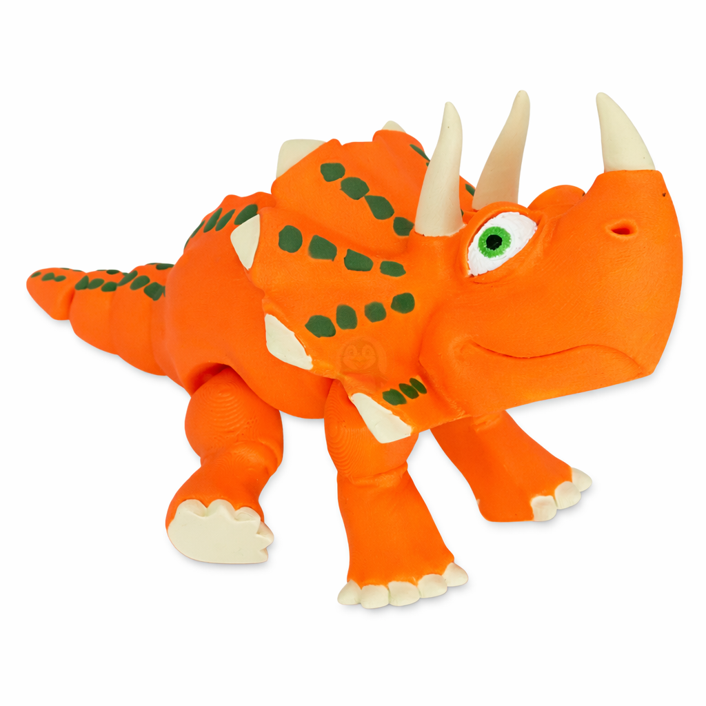 Triceratops - Kreativní 3D Omalovánka