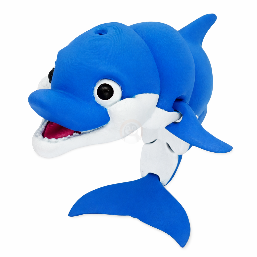 Delfín - Kreativní 3D Omalovánka