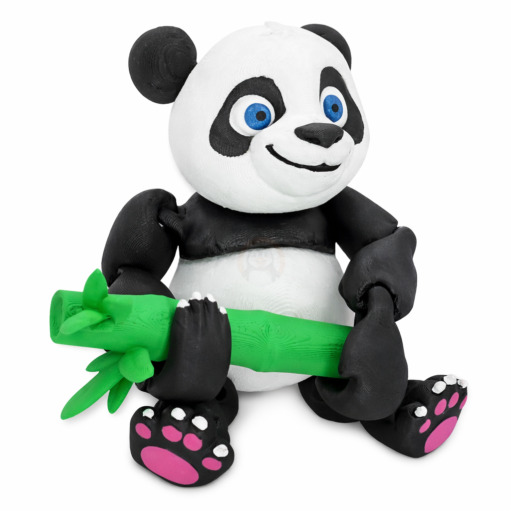 Panda - Kreativní 3D Omalovánka