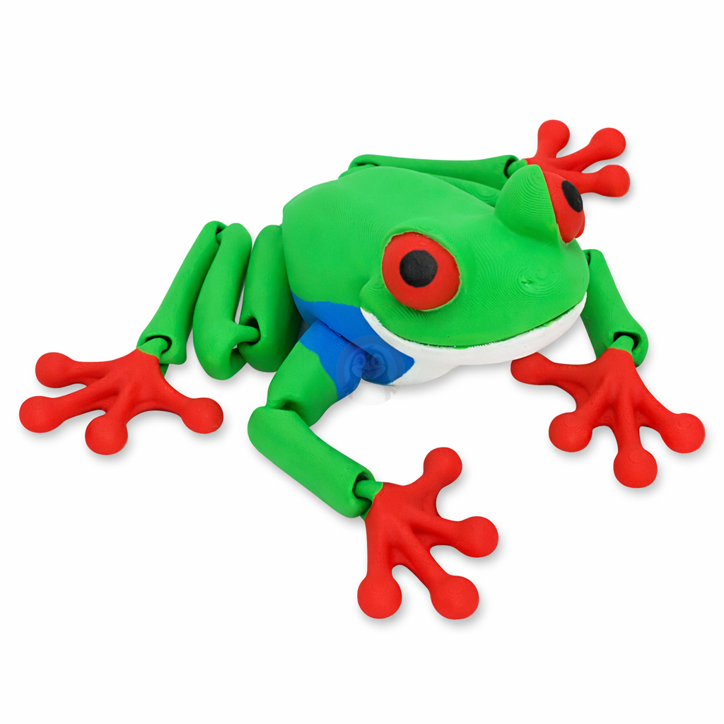 Žabka - Kreativní 3D Omalovánka