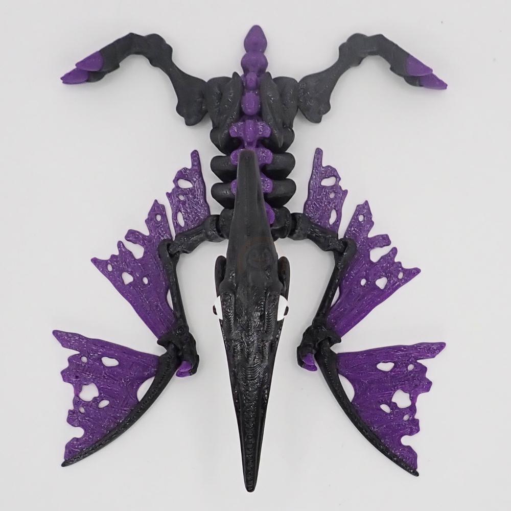 Kostra Pterodaktyla s očima