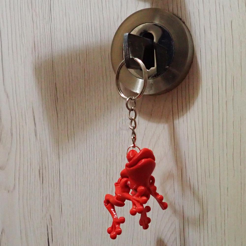 Přívěsek na klíče Žabička