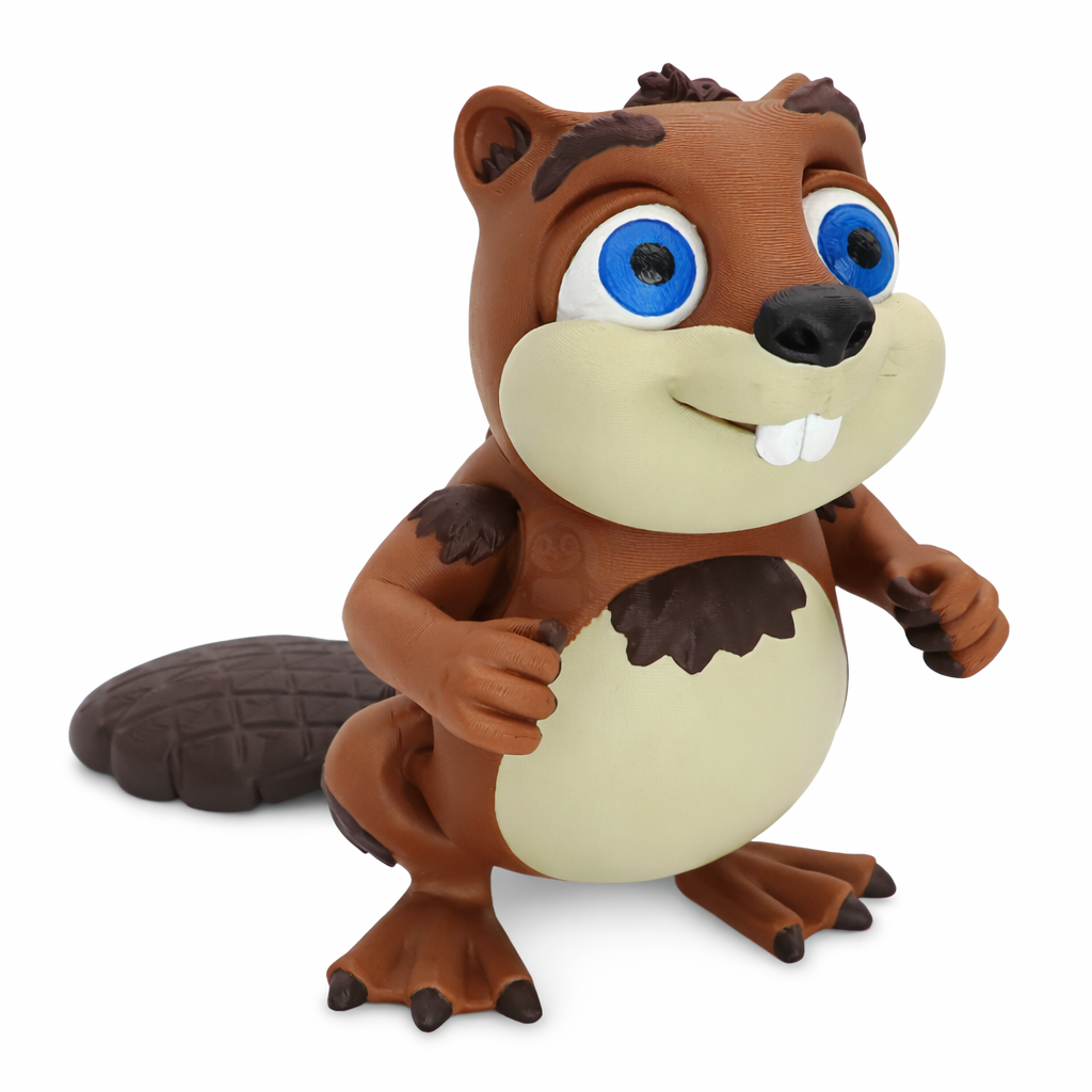 Bobr - Kreativní 3D Omalovánka