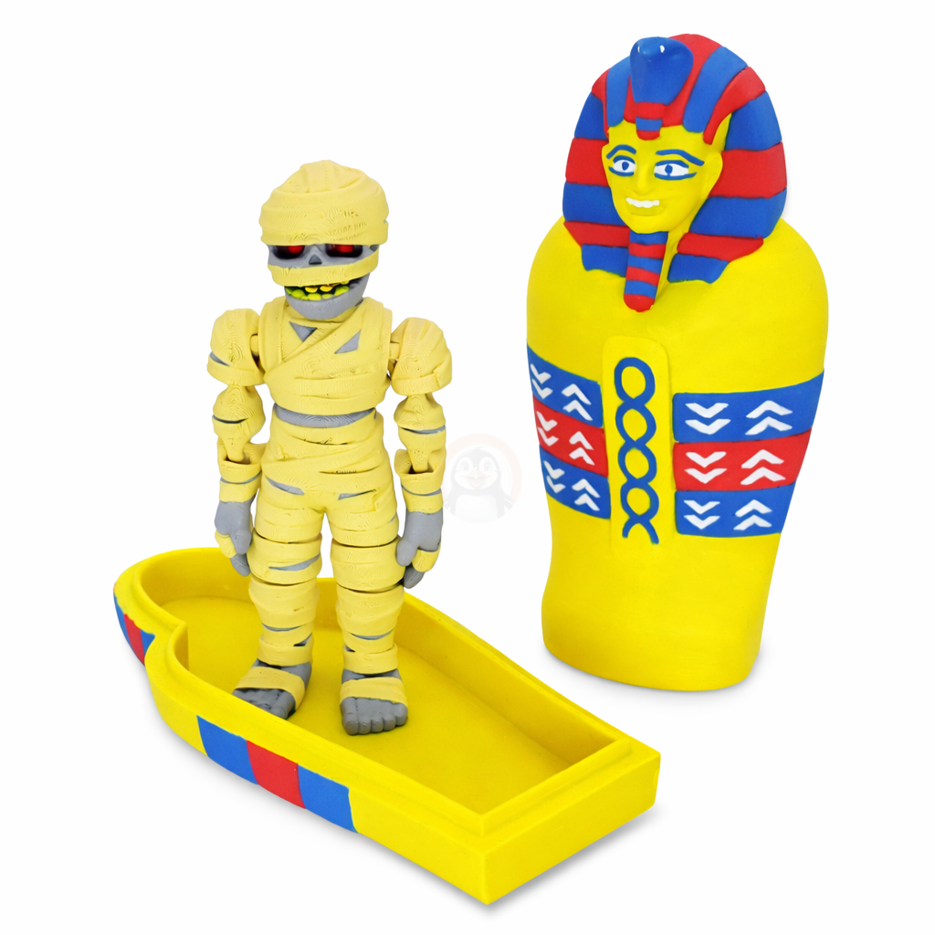 Mumie - Kreativní 3D Omalovánka