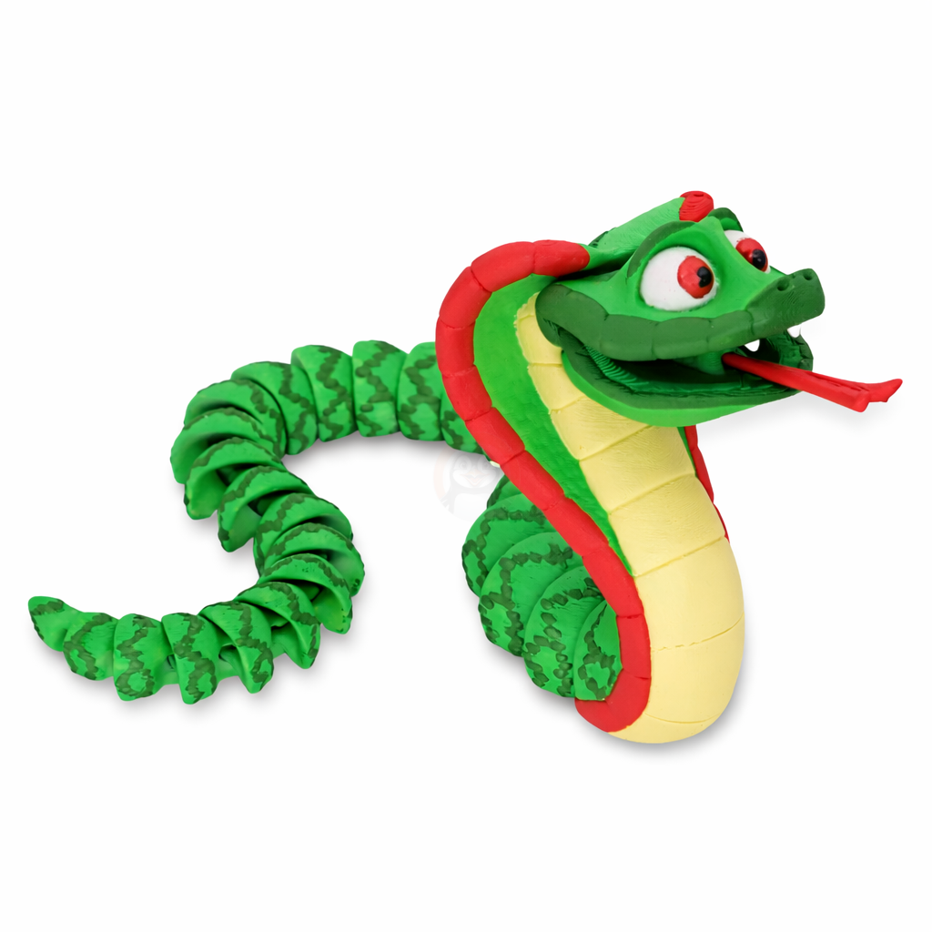 Kobra - Kreativní 3D Omalovánka