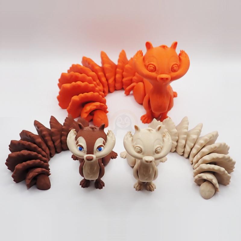 Veverka s dlouhým ocasem