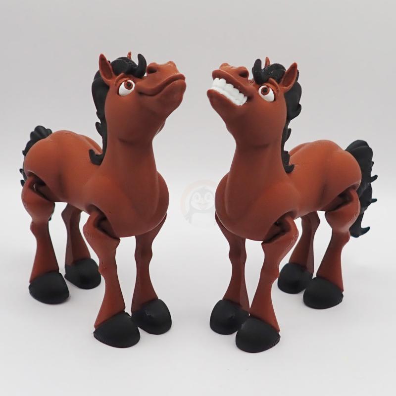 Kůň se zavřenými ústy