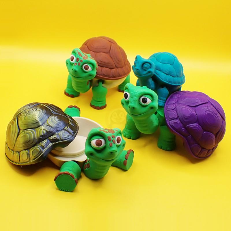 Želva obrovská s tajnou skrýší