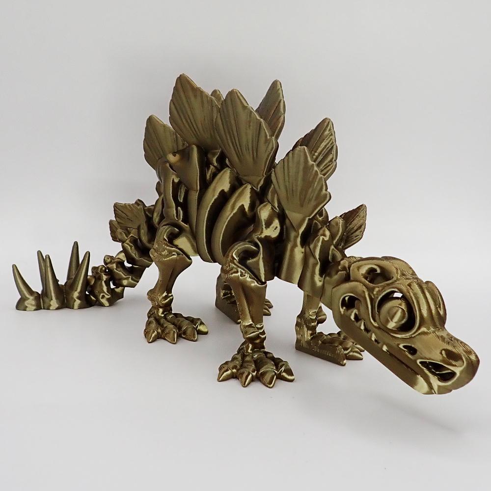 Kostra Stegosaura s očima