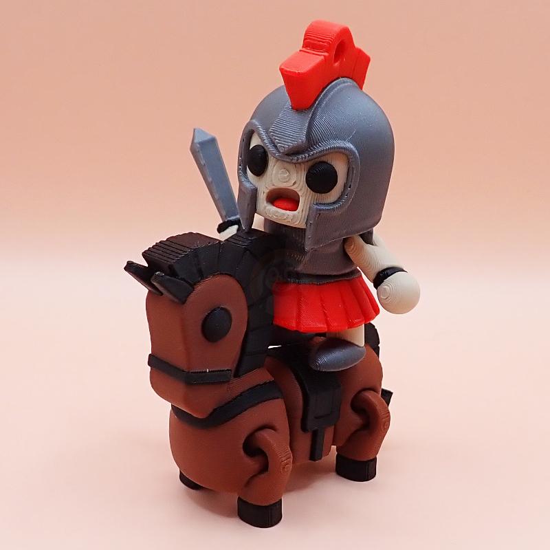 Přívěsek na klíče Řecký Bojovník