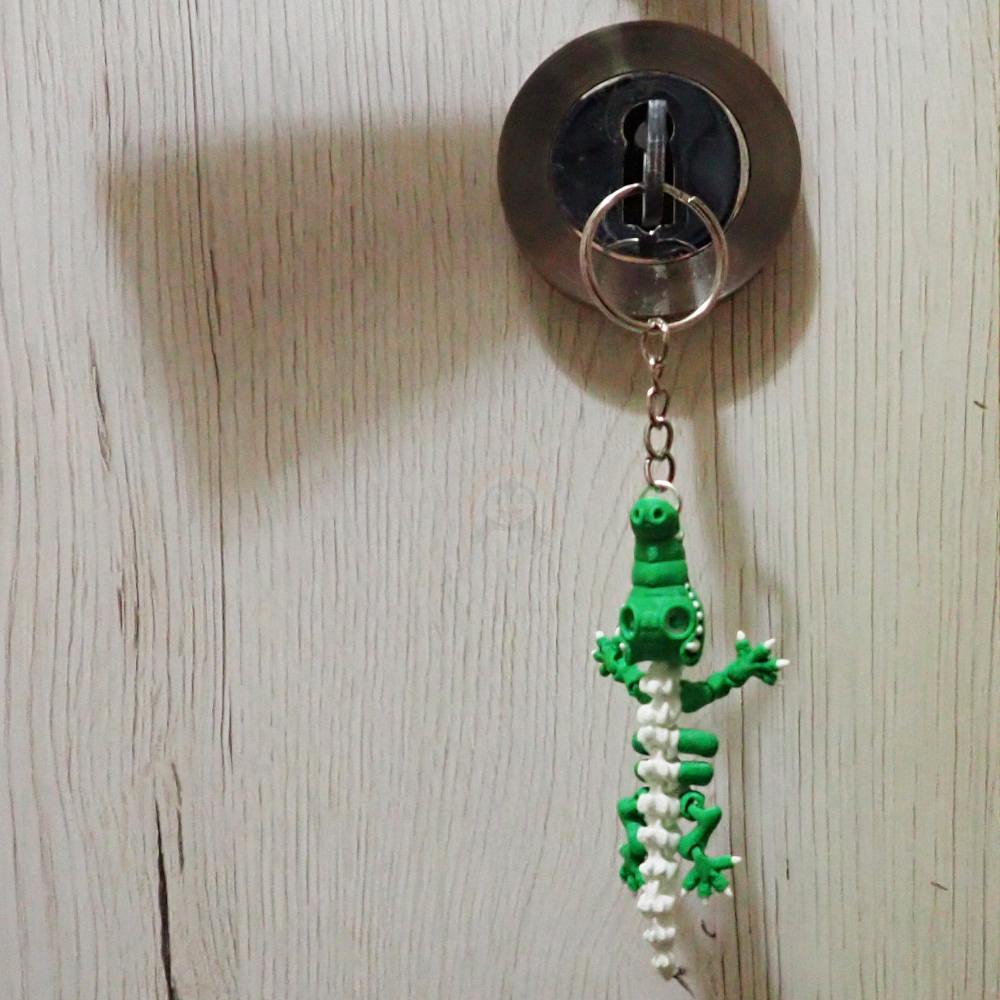 Přívěsek na klíče Krokodýl