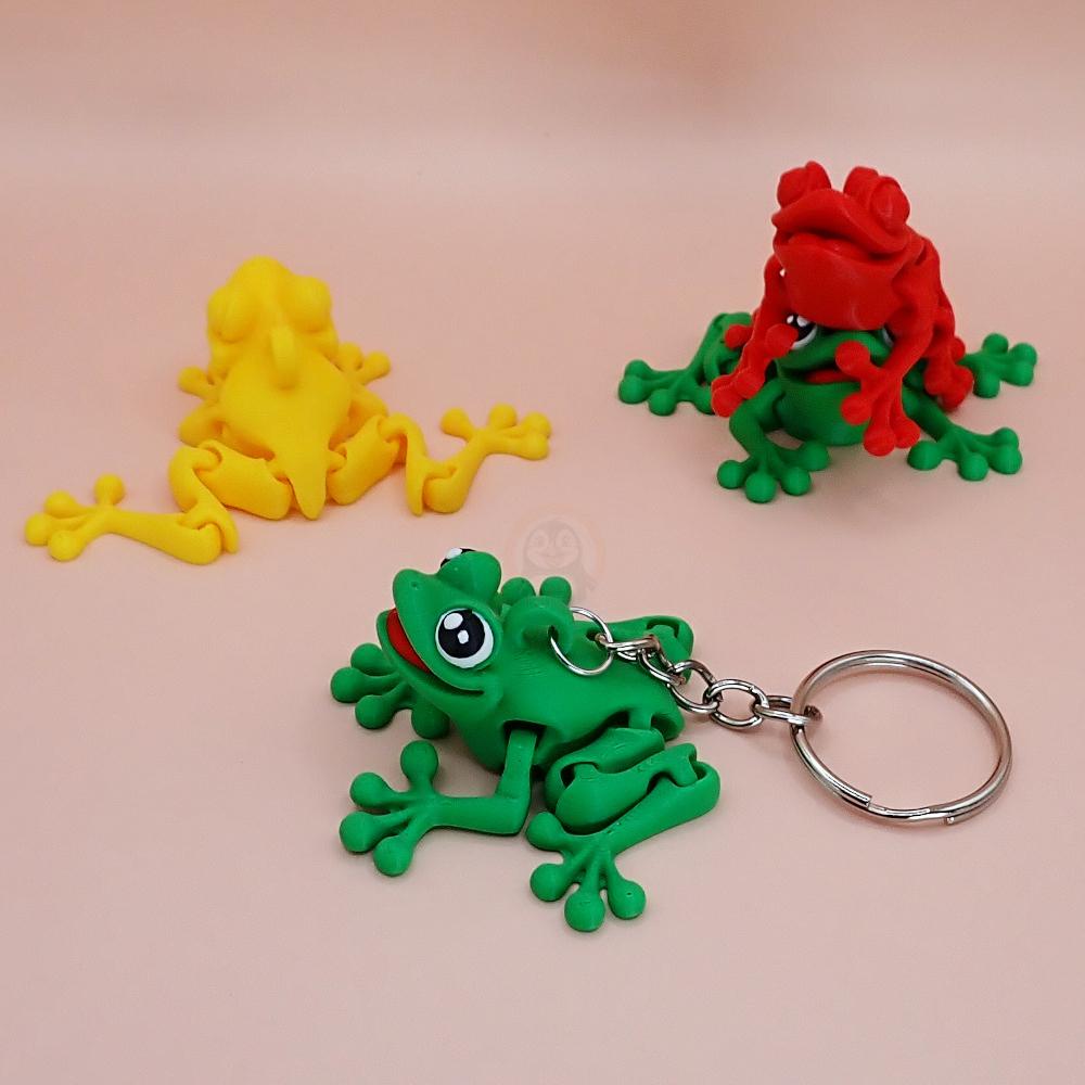 Přívěsek na klíče Žabička