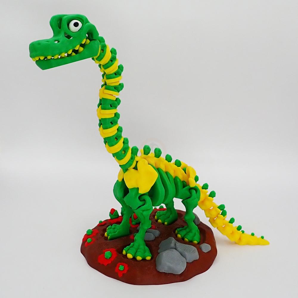 Stojan ke kostře Brachiosaura