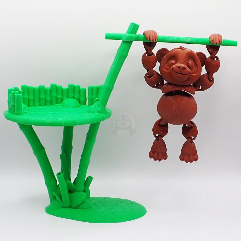 Bambusový stojan pro Pandu