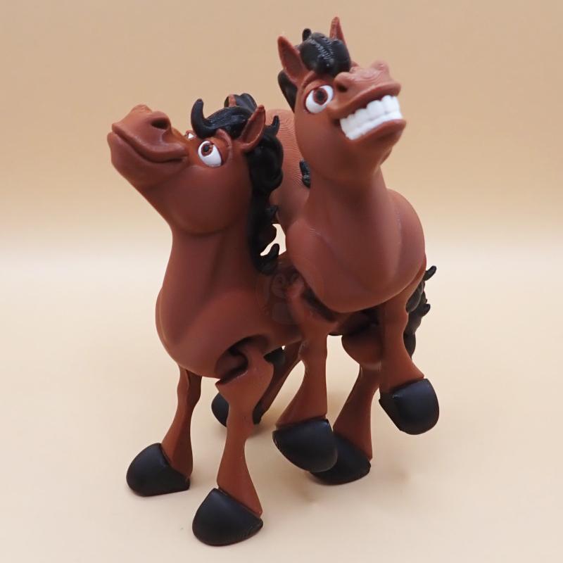 Kůň se zavřenými ústy