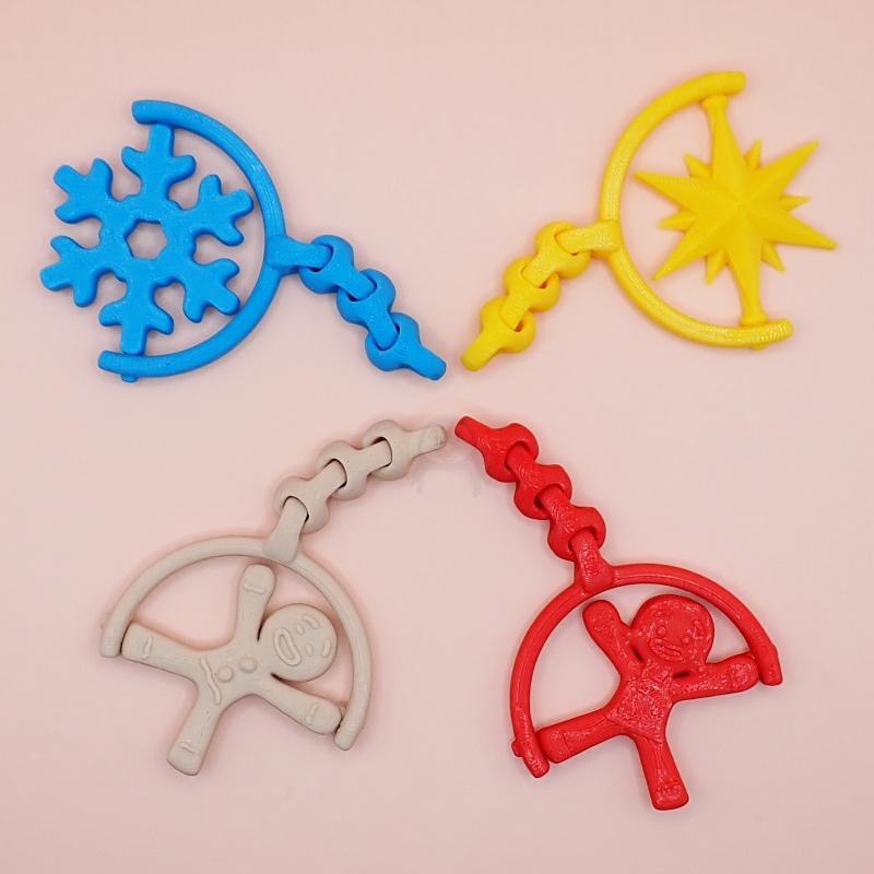 Přívěsek na klíče Perníček holka